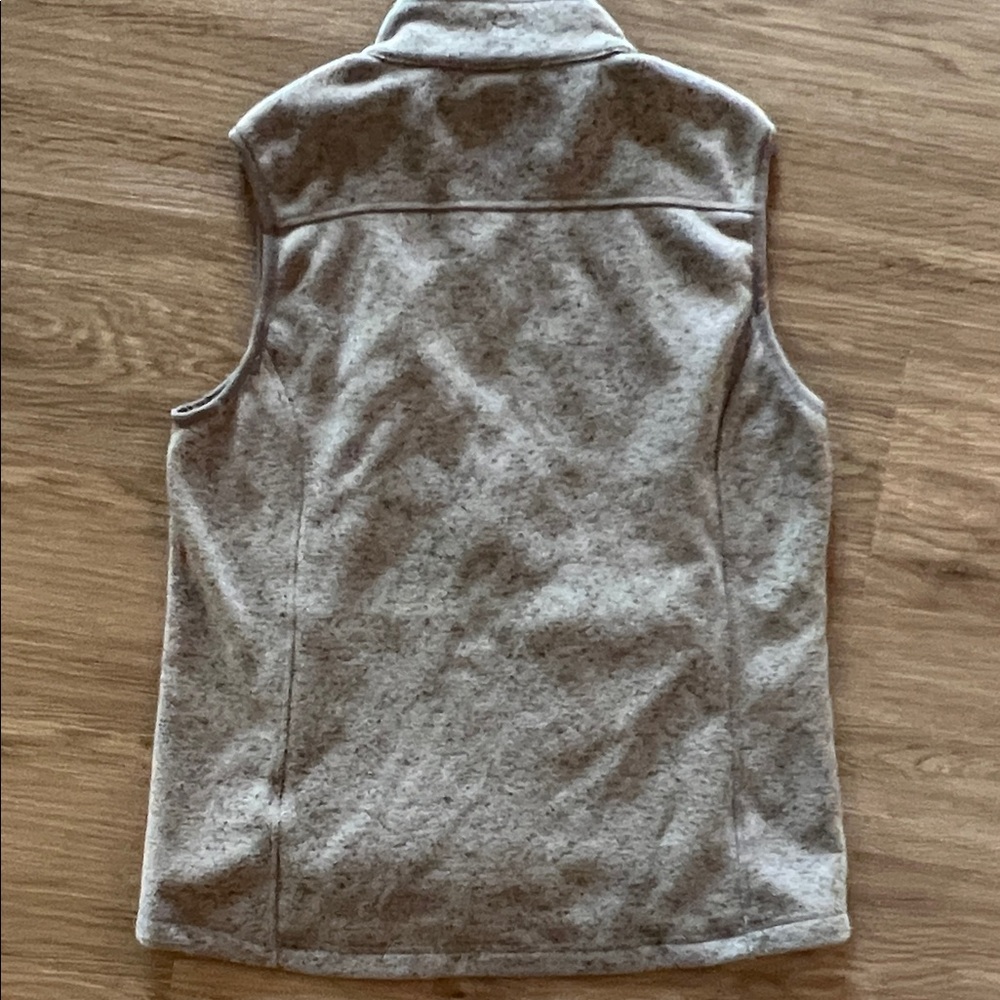 Southern Tide Heather Gray Fleece GEORGIA BULLDOGS Vest - Picture 4 of 4